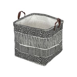 1 Pc 30L Foldable Square Laundry Basket for Laundry Room Gray